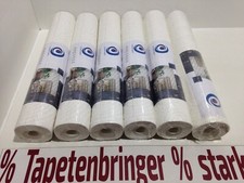 Vliestapete CONPART Erismann 6x 224007 (6Rollen) Kreis Muster Cremeweiß Glitter