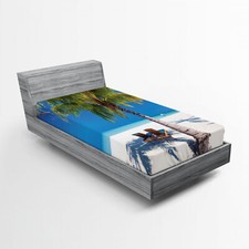 Strand Spannbetttuch Island