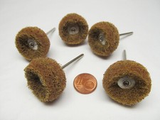 5 Polierrädchen hart auf Schaft 2,34 mm Goldschmiedewerkzeug