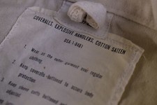 Vintage US Militär Sprengstoff Anzug Military Explosive Handlers Suit Overall S 