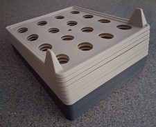 T-Shirt Organizer 14 Stk. (8 Stk. Baige / 6 Stk. Grau)