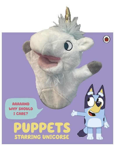 Bluey puppets starring - bluey:,