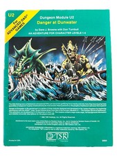 Advanced Dungeons & Dragons - Module U2 Danger Of Dunwater 1982 TSR
