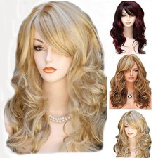 2025 NEU Damen Langhaarperücke Gelockt Volle Curly Haare Wig Mode