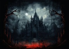 Gothic Schloss Wandbild Poster