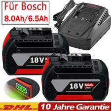 2X 8,0Ah Akku Für Bosch 18V /