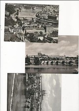 8/126  - 3 x AK  LOT SAMMLUNG  - PRAG - 1 x DRONA SACHSEN 1962