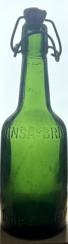 Alte bierflasche hansa - alte,