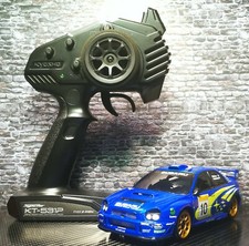 Kyosho MINI-Z AWD 4WD Drift Readyset Subaru Impreza WRC 2002 LED Front+Heck