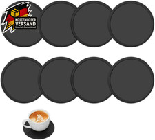 Silikon Untersetzer Für Gläser, 8 Stück Rutschfeste Silikon Untersetzer, Runde H