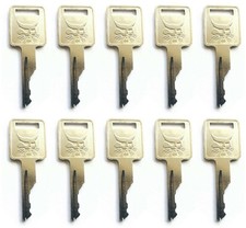 10 Stück Zündschlüssel