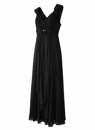 Elegantes abendkleid schwarz - elegantes,