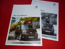VW T5 Multivan Startline Comfortline Highline PanAmeri Prospekt Preisliste 2009