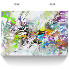 LEINWAND BILD Abstrakt Bunt