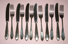 WMF - ArtDeco Frühstückbesteck  - 12 Teilig - fast unbenutzt - 90 versilbert