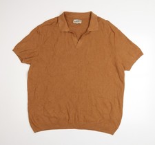 &SONS Herren Poloshirt braun