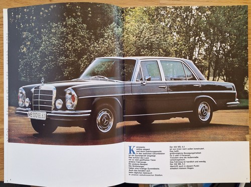 1971 mercedes 300 - 12.1971, 6.3