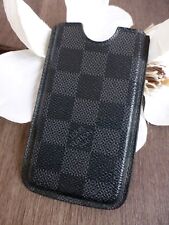 LOUIS VUITTON ★ LV iPhone 4 4S Handy Etui Case Hülle Damier Graphite NP165€ OVP 
