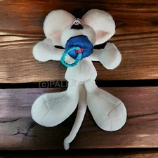 DIDDL MAUS WEISS MIT SCHNULLER PLÜSCH KUSCHELTIER 25 CM