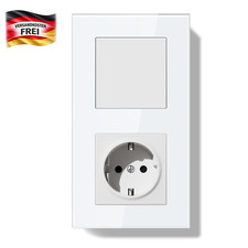 Lichtschalter mit Steckdose