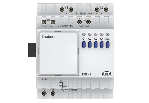 Knx theben fach - 4-fach, schaltaktor
