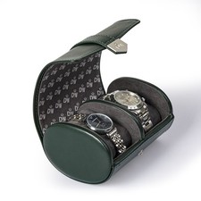 Vegan Leder Doppel Uhrenrolle