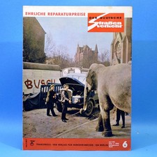 Der Deutsche Straßenverkehr 6 1965 DDR Tatran S 125 Zirkus Busch Motorsport F