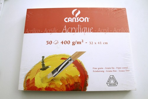 Blatt canson acrylic - 50,