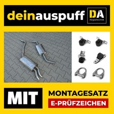 EDELSTAHL  Auspuffanlage für