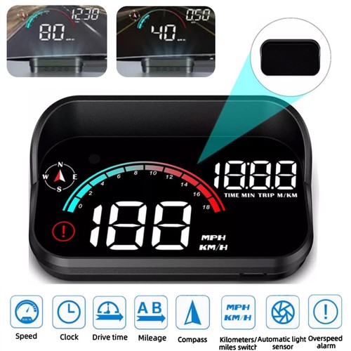Car head display gps tacho - head,