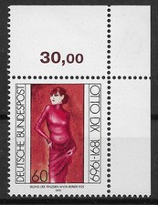 Bund 1991 ** Mi 1572 Otto Dix