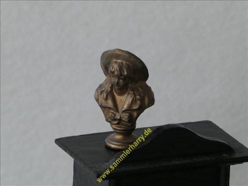 Jugendstil zinn büste - büste,