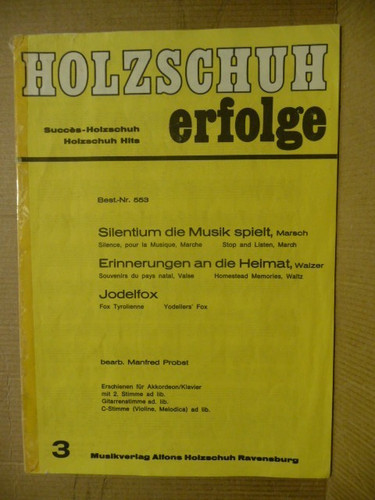 Musiknoten kleine sammlung - ",