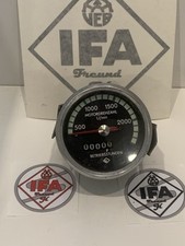 Drehzahlmesser Betribsstundenzähler DDR IFA Fortschritt Simson Trabant Barkas