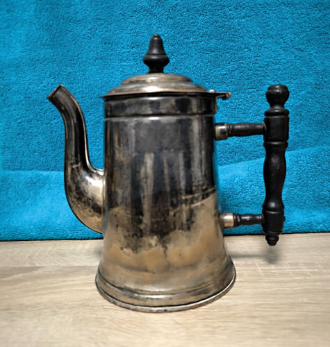 Metal kaffeekanne - metal,