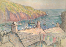 Original Pastellzeichnung