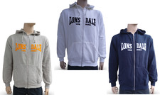 Lonsdale Sonderangebot Kapuzensweatshirt mit Reißverschluss und geflocktem Logo