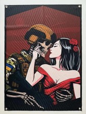 Fahnen Soldat mit einem