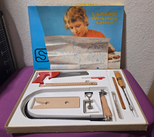 Ddr laubsäge werkzeugkasten - ddr, -laubsÄge