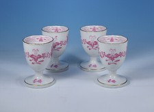 Meissen "Indisch Purpur" 4 Eierbecher  (wie neu)  1.Wahl