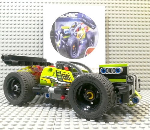 Lego 42072 whack - whack!, auto