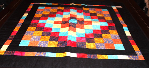 Patchwork wandbehang karo h90 - wandbehang,