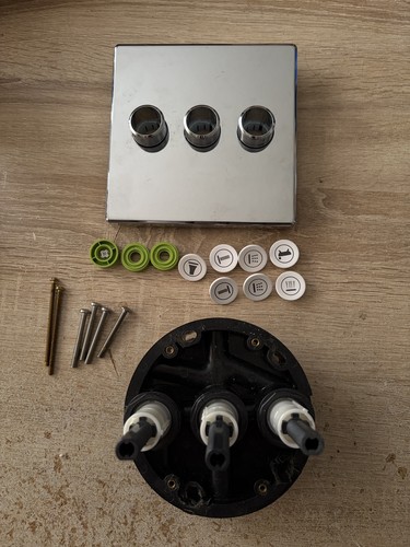 Grohe fach unterputzventil - 3-fach,