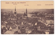 AK Dresden, Blick vom neuen Rathausturm, um 1911, unversandt