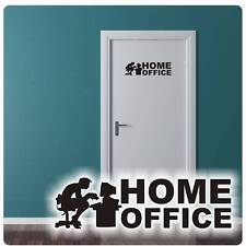 Home Office Wandtattoo Türaufkleber Büro Aufkleber Tür Aufkleber Sticker T007 