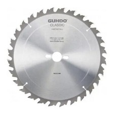 Guhdo HW Sägeblatt 450x4,0/2,8x30mm Z40 Wechselzahn Holz Kunststoff 2003.450.30
