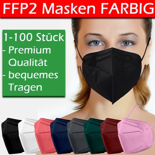 Ffp2 maske schwarz bunt - ffp2,