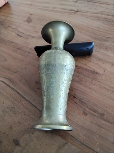 Vintage messing vase - messing,