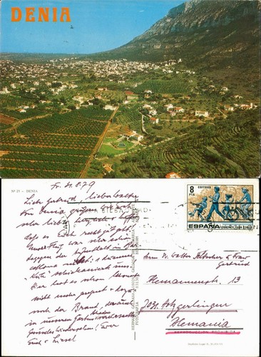 Postale dénia denia - postale,