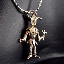 Anhänger Silber 925 Eulenspiegel 3D beweglich - kultig & ausgefallen silver 